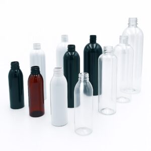 Envase tipo bala en plastico para aspersor