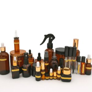 Envases para cosmetica de lujo ambar