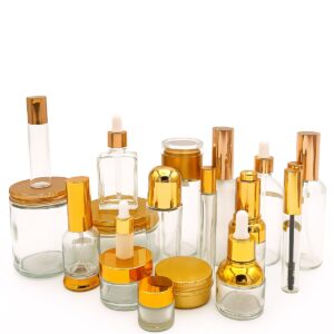 Envases para costimética de lujo en vidrio